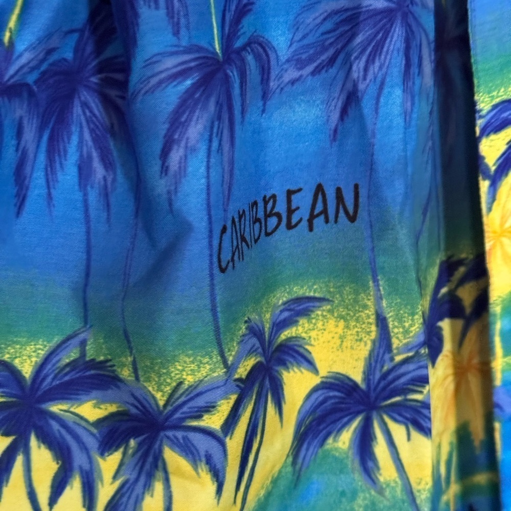 Vintage Rima Tropical Beach Coverup Caribbean One Size - Picture 6 of 8